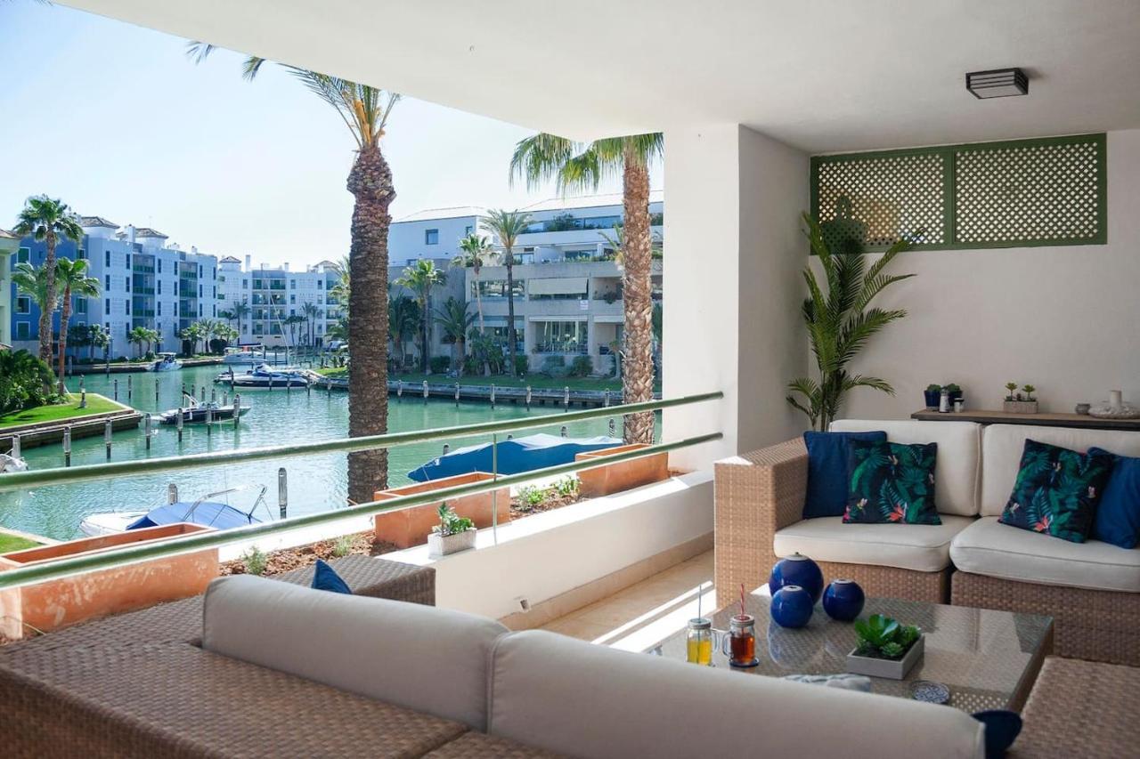 Polo Royale Waterfront Luxury Apt - 3 Terraces And Pool Sotogrande Kültér fotó